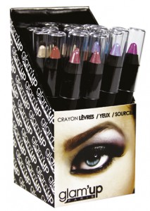 display crayons jumbo lèvres Glam'Up