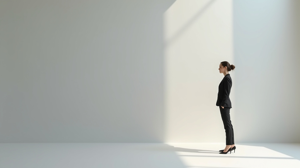 Femme élégante démontrant des techniques de stylisme pour allonger visuellement les jambes avec des vêtements