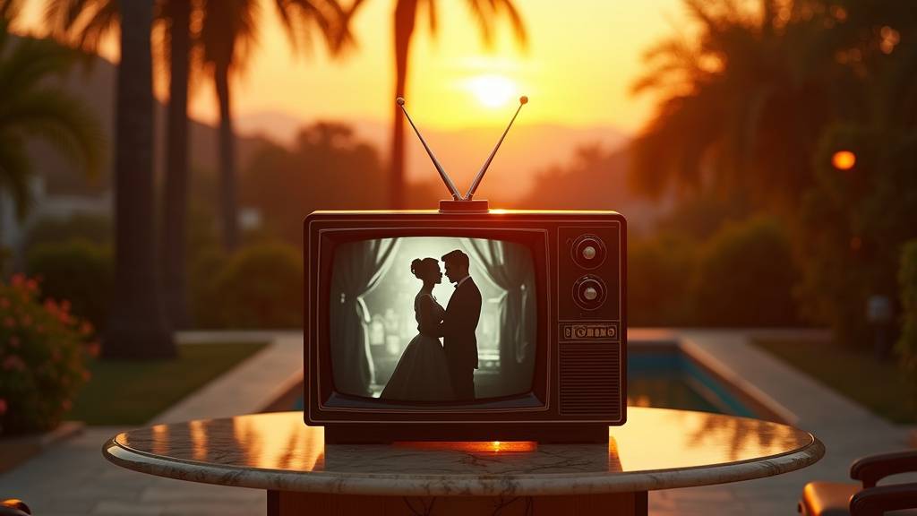 Scène emblématique d'Amour, Gloire et Beauté montrant un défilé de mode dans les bureaux de Forrester Creations