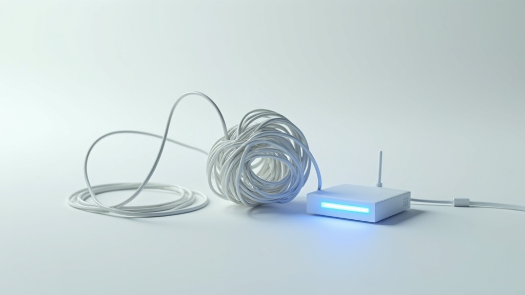 Illustration d'un fourreau de fibre optique bouché par des racines