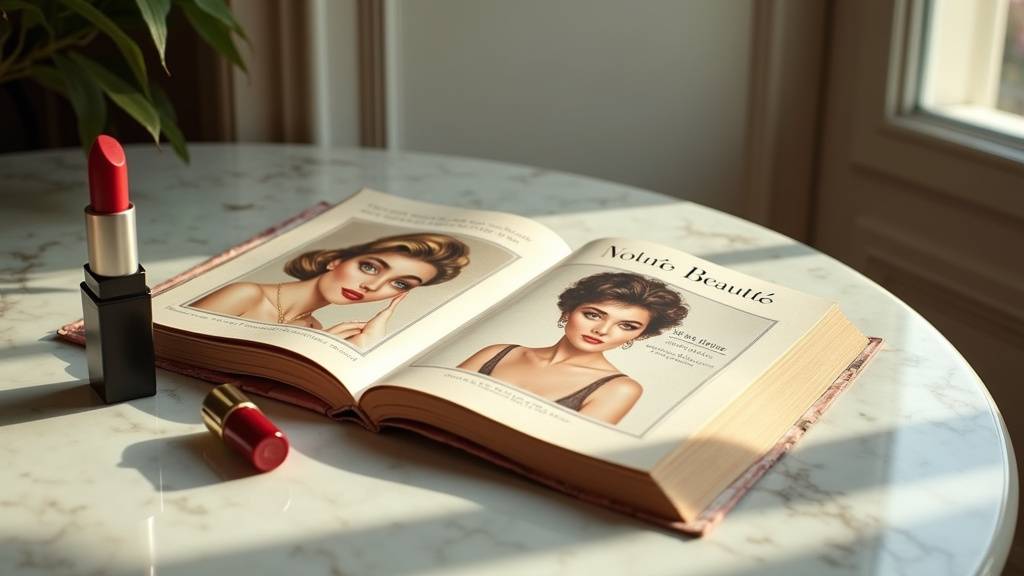 Couverture vintage du magazine Votre Beauté, illustrant l'évolution des standards de beauté