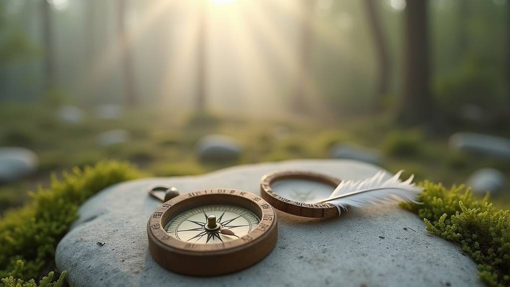 Personne savourant un moment de tranquillité dans la nature