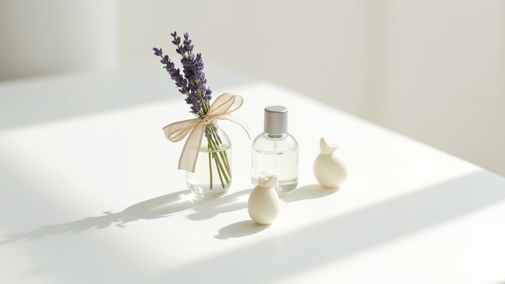 Composition florale avec des pétales de tubéreuse et des notes exotiques