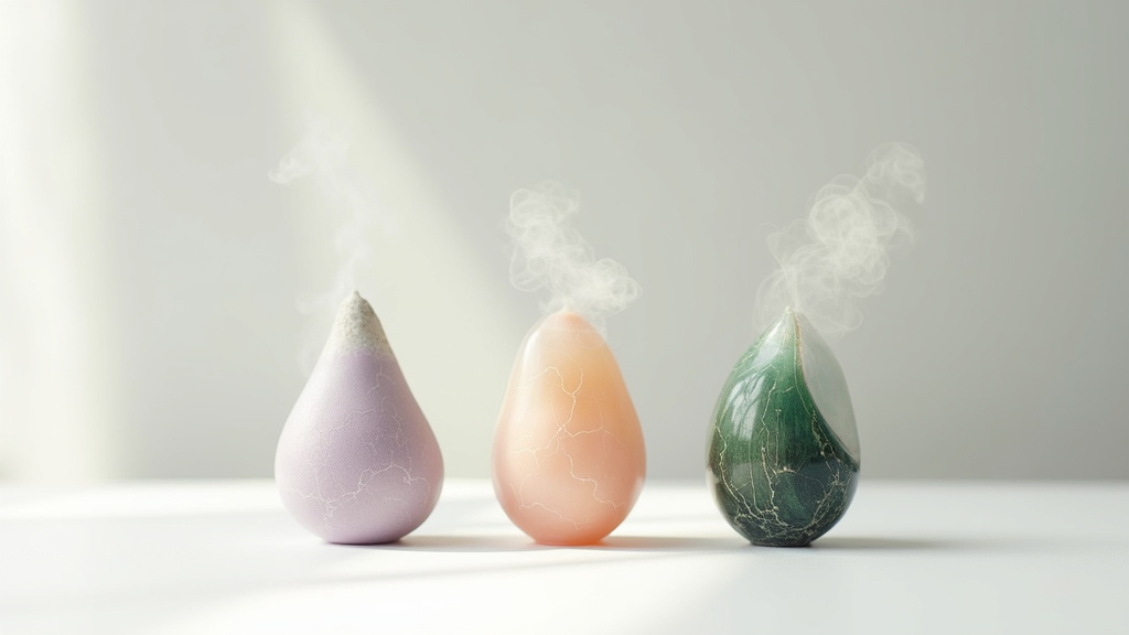 Collection de flacons de parfum élégants représentant les tendances olfactives de 2026